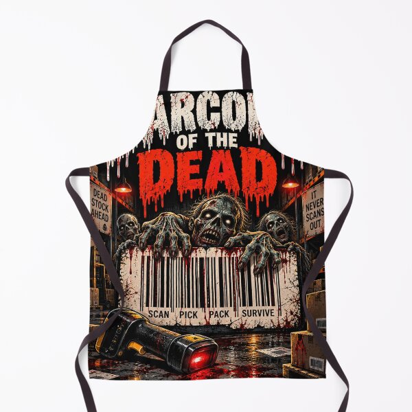 Item preview, Barcode of the Dead – Funny Zombie Warehouse Halloween Design designed and sold by KeeganDykes.