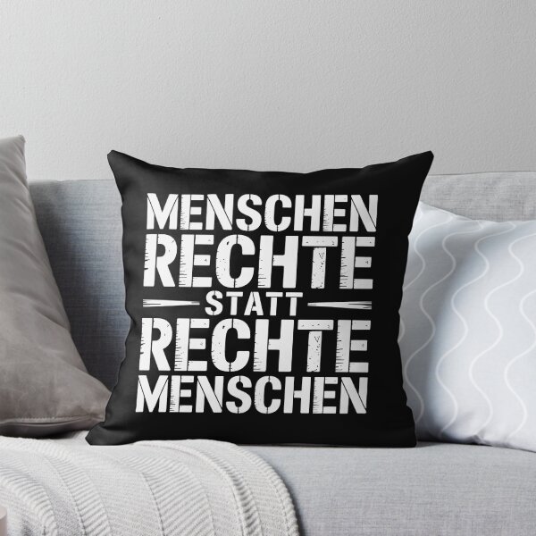 Item preview, Menschenrechte statt Rechte Menschen – Statement für Menschenrechte und Solidarität designed and sold by LoFizzy.