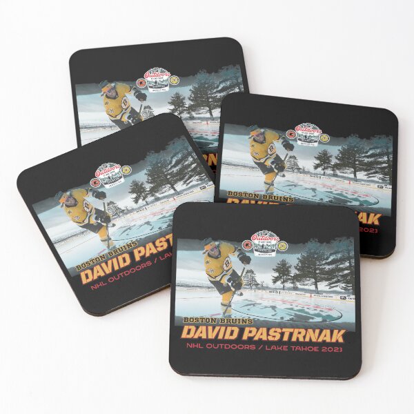 Item preview, David Pastrnak Bruins NHL Outdoors Lake Tahoe 2021 designed and sold by JOHMONS15.