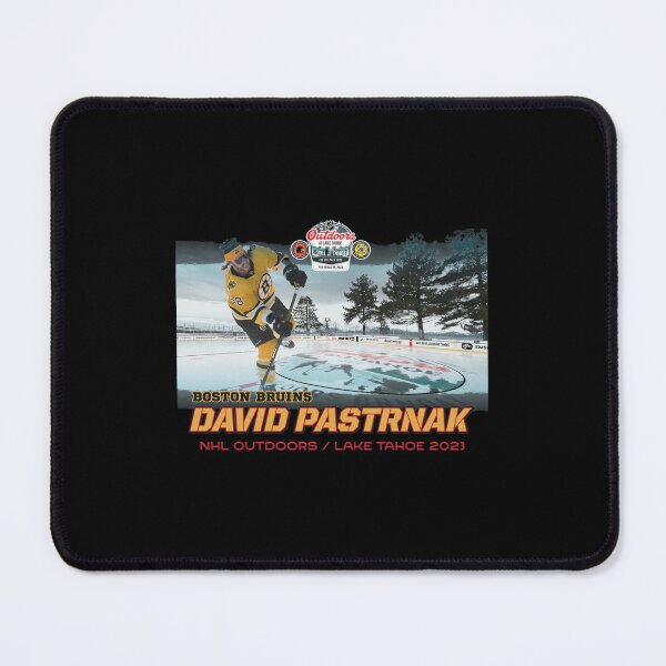 Item preview, David Pastrnak Bruins NHL Outdoors Lake Tahoe 2021 designed and sold by JOHMONS15.