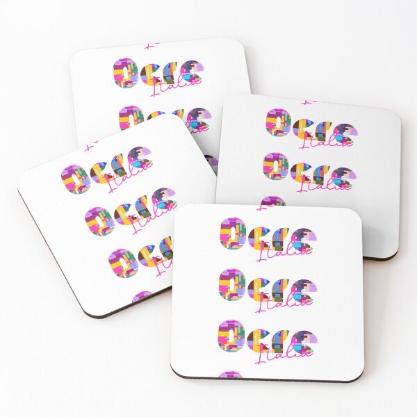 Item preview, Ocre, Aquila, Italy, Italia, colorful typography design for travellers designed and sold by Wanderful-roads.