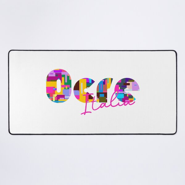 Item preview, Ocre, Aquila, Italy, Italia, colorful typography design for travellers designed and sold by Wanderful-roads.