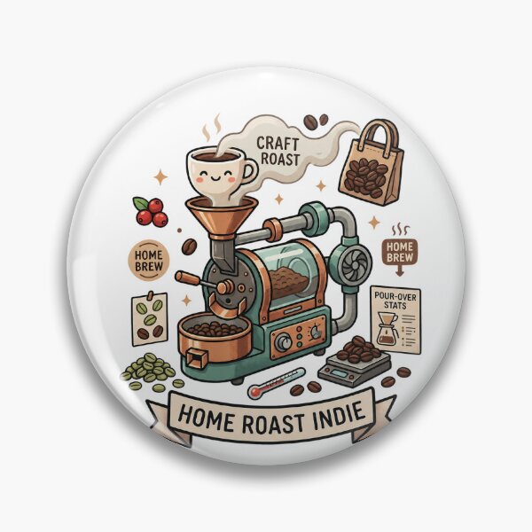 Item preview, Indie Home Coffee Roaster Craft Roast Indie Brewer designed and sold by Anno Meister.