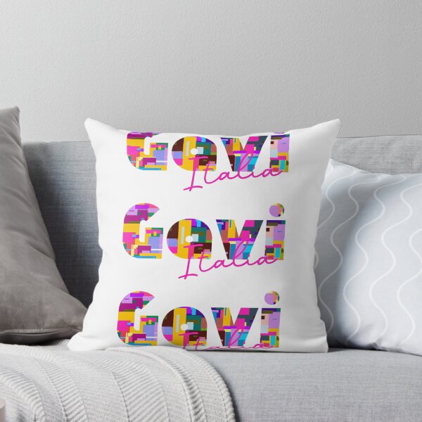 Item preview, Gavi, Alessandria, Italy, Italia, colorful typography design for travellers designed and sold by Wanderful-roads.