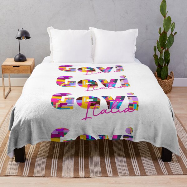 Item preview, Gavi, Alessandria, Italy, Italia, colorful typography design for travellers designed and sold by Wanderful-roads.