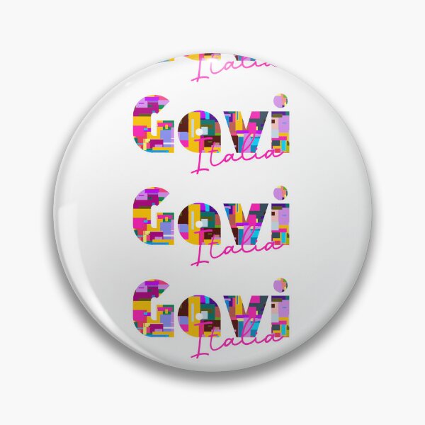 Item preview, Gavi, Alessandria, Italia, diseño tipográfico colorido para viajeros designed and sold by Wanderful-roads.