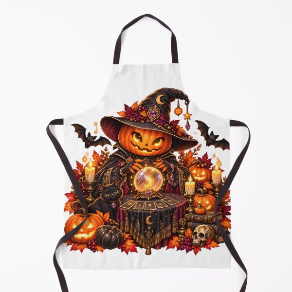Item preview, Enchanted Pumpkin Seer – Gothic Halloween designed and sold by Clothes With Smiling Animals Walt Gral.