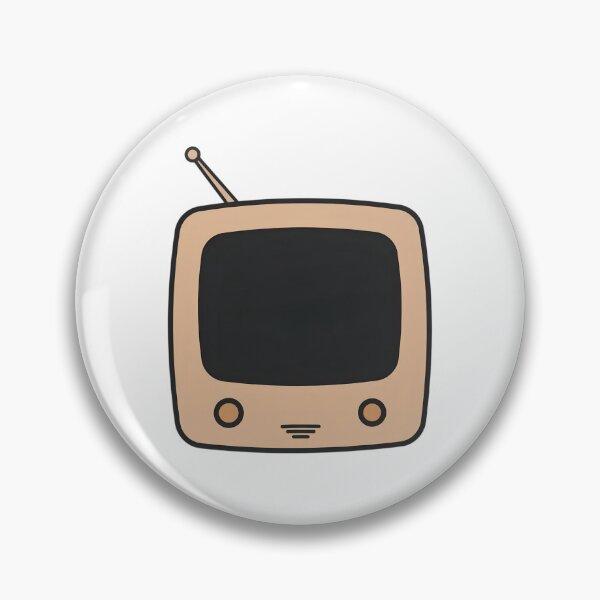 Item preview, Cute Retro Vintage Television Cartoon Illustration designed and sold by Xeneros.