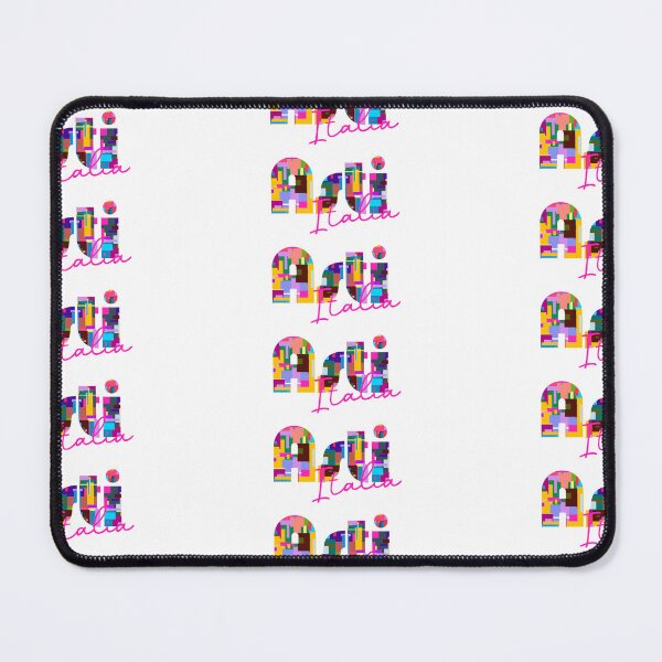 Item preview, Asti, Italy, Italia, colorful typography design for travellers designed and sold by Wanderful-roads.