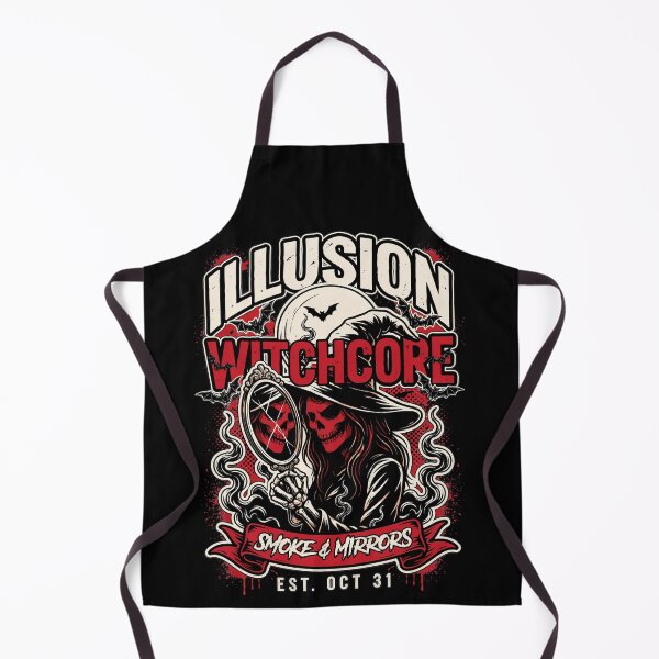 Item preview, Illusion Witchcore Smoke and Mirrors Halloween Design Graphic Tee v5 designed and sold by DarylWelsh2024.