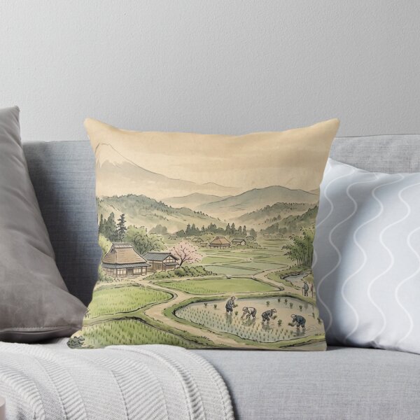 Item preview, Japanese countryside scene designed and sold by chubi1616.