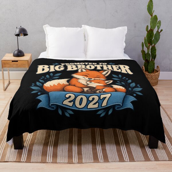 Item preview, Promoted to Big Brother 2027 Fox Baby Announcement designed and sold by Trendably.