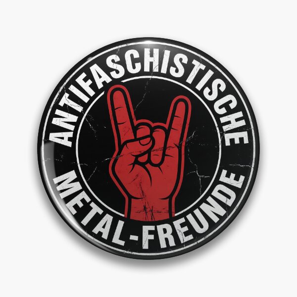 Item preview, Antifascist Metalheads - Linke Antifa Merch designed and sold by LoFizzy.