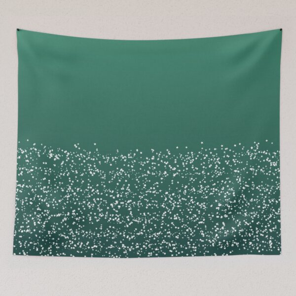 Item preview, Sparkly Star Sage Forest Green Ombre designed and sold by Zaya_art.