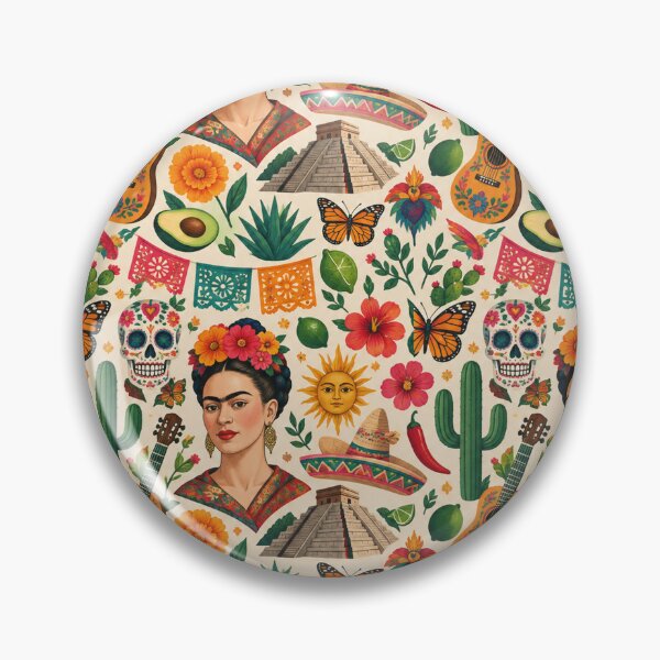 Item preview, Mexico Vibrant Culture Travel Collage designed and sold by MetaModel Editions.