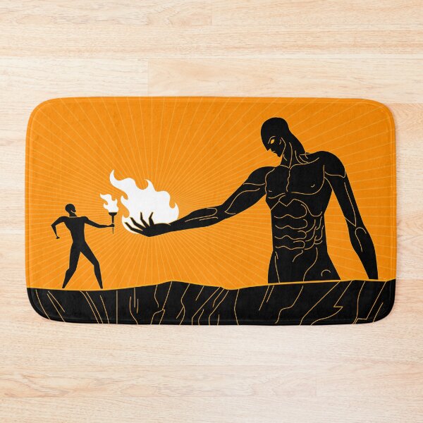 Item preview, prometheus giving the divine fire of the gods to humanity designed and sold by matintheworld ( delcarmat ).