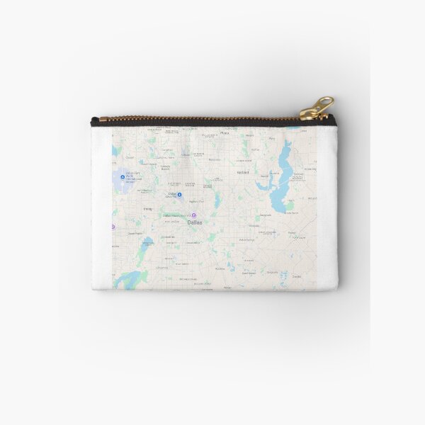 Item preview, Dallas Interface Map Modern GPS Grid Art designed and sold by YAZ.