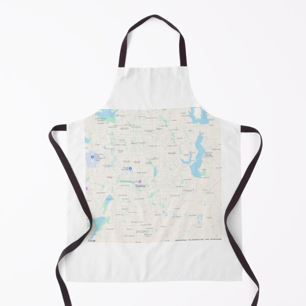 Item preview, Dallas Interface Map Modern GPS Grid Art designed and sold by YAZ.