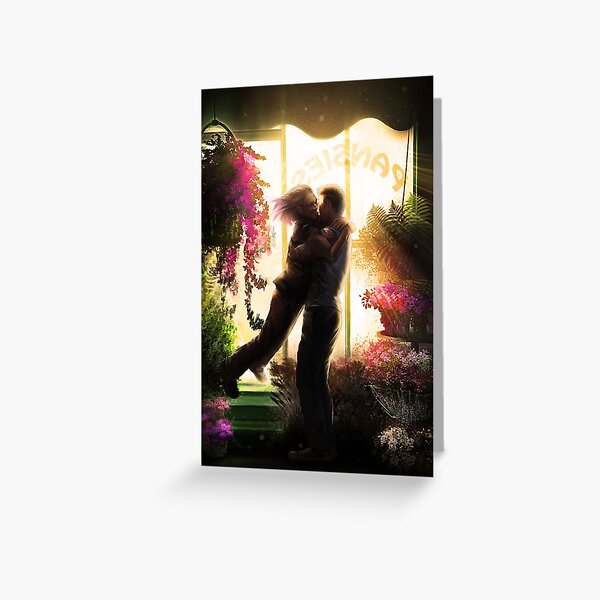 Pansies Greeting Card