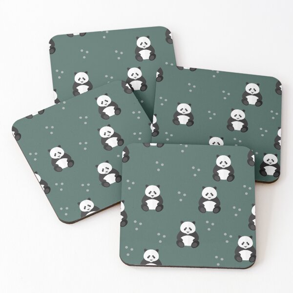 Item preview, Pandas om green designed and sold by reneesillus.