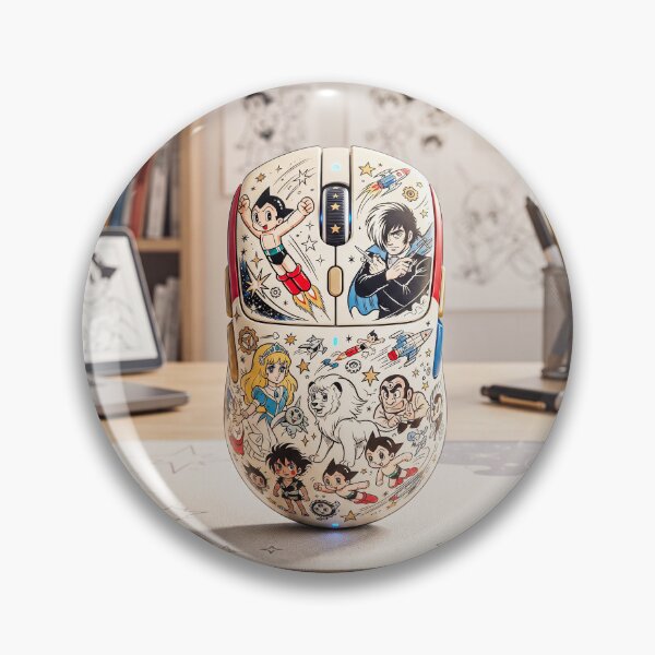 Item preview, Wireless Anime Style Computer Mouse designed and sold by Home Decor Art.