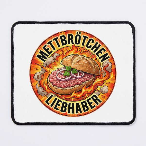Item preview, Mettbrötchen Liebhaber – Lustiges Mett Shirt für Hackepeter Fans designed and sold by LoFizzy.