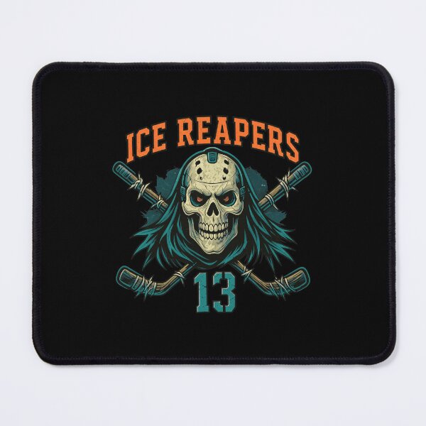 Item preview, Ice Reapers Skull Hockey Mask Grim Reaper 13 Art designed and sold by JOHMONS15.