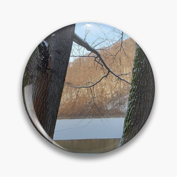 Item preview, Winter Forest Framed by Twin Trees designed and sold by ObjectAndNature.