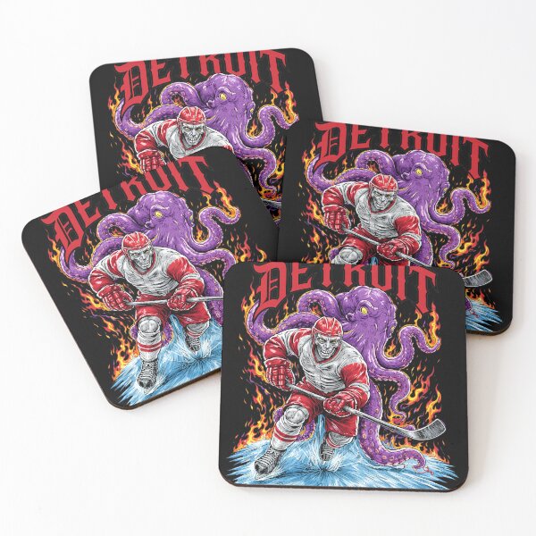 Item preview, Detroit Hockey Octopus Kaiju Skater  designed and sold by JOHMONS15.