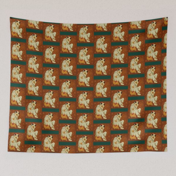 Item preview, Cozy Fox Character Reading Bed designed and sold by ventoilen368.