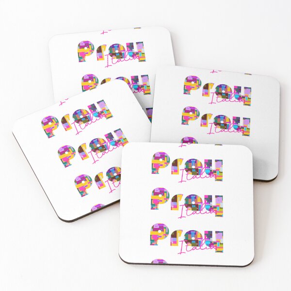 Item preview, Pray, Biella, Italy, Italia, colorful typography design for travellers designed and sold by Wanderful-roads.