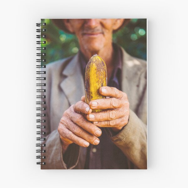Item preview, Farmer Holding Fresh Fruit | Documentary Portrait Print designed and sold by danmanYEAH.