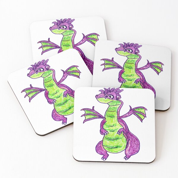 Item preview, Whimsical Purple Dragon with Wings designed and sold by MagicYana.
