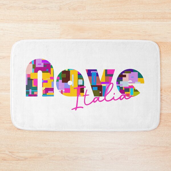Item preview, Nave, Brescia, Italy, Italia, colorful typography design for travellers designed and sold by Wanderful-roads.