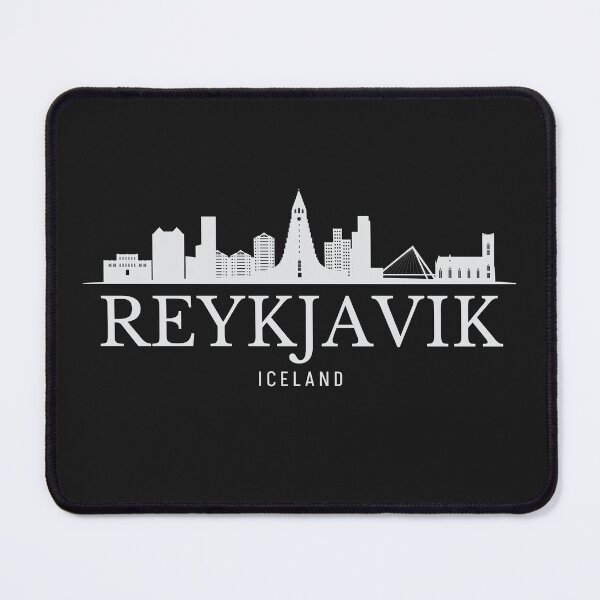 Item preview, Reykjavik skyline, Reykjavik Iceland designed and sold by Dressyourflag.