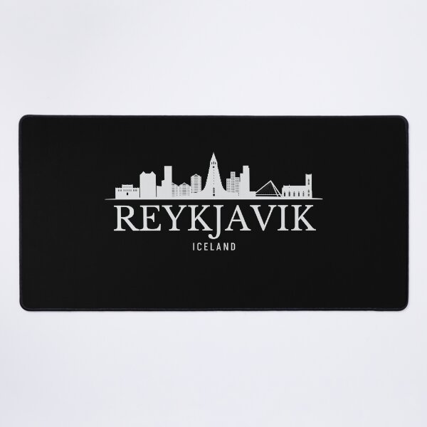 Item preview, Reykjavik skyline, Reykjavik Iceland designed and sold by Dressyourflag.