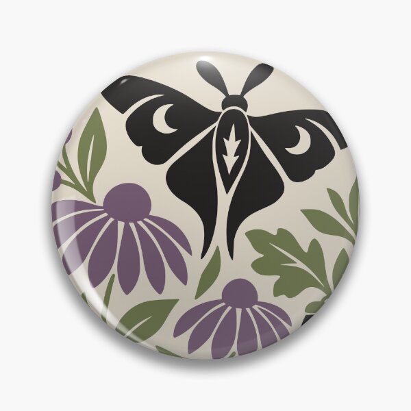Item preview, Gothic Moth Pumpkin Spooky Botanical designed and sold by MavtM.