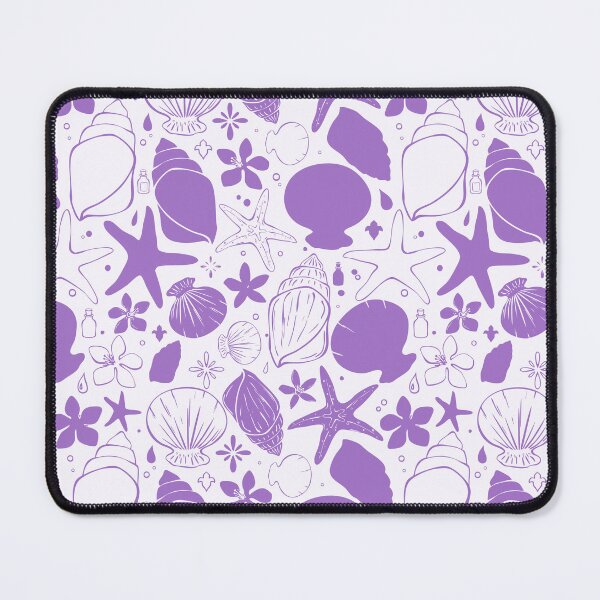 Item preview, Purple Ocean Treasures Pattern designed and sold by Sagi Jane Art.