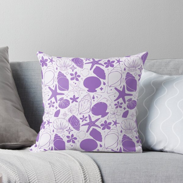 Item preview, Purple Ocean Treasures Pattern designed and sold by Sagi Jane Art.
