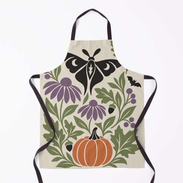 Item preview, Gothic Moth Pumpkin Spooky Botanical designed and sold by MavtM.