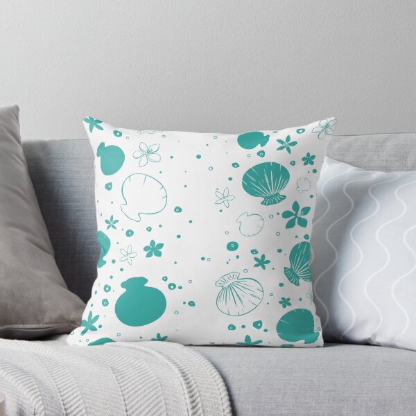 Item preview, Turquoise Ocean Treasures Pattern designed and sold by Sagi Jane Art.
