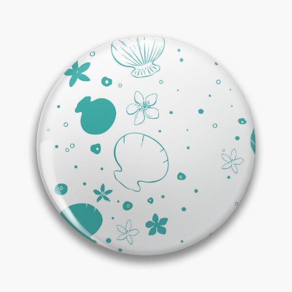 Item preview, Turquoise Ocean Treasures Pattern designed and sold by Sagi Jane Art.