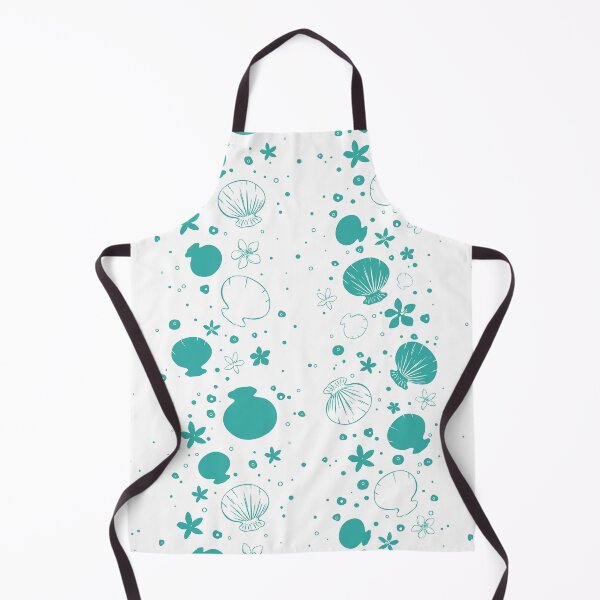 Item preview, Turquoise Ocean Treasures Pattern designed and sold by Sagi Jane Art.
