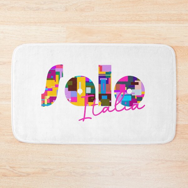 Item preview, Salò, Brescia, Italy, Italia, colorful typography design for travellers designed and sold by Wanderful-roads.