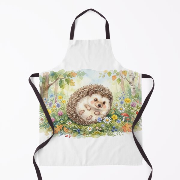 Item preview, Watercolor hedgehog designed and sold by YBY1981.