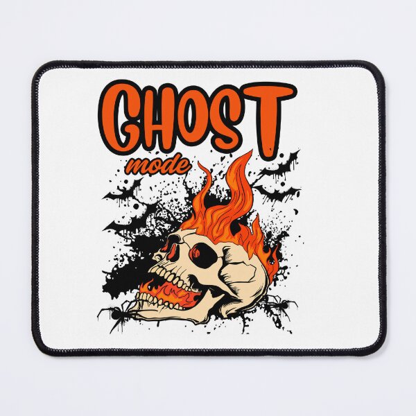 Item preview, Ghost mode - scary skull design designed and sold by She - artist creations .