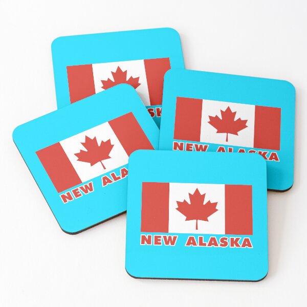Item preview, Canadian Flag for New Alaska designed and sold by Karate Octopus.