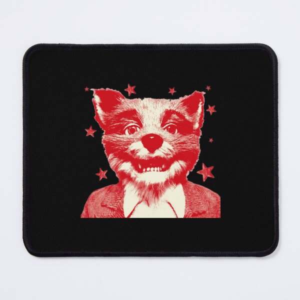 Item preview, Red Linocut Fox Block Print designed and sold by ventoilen368.