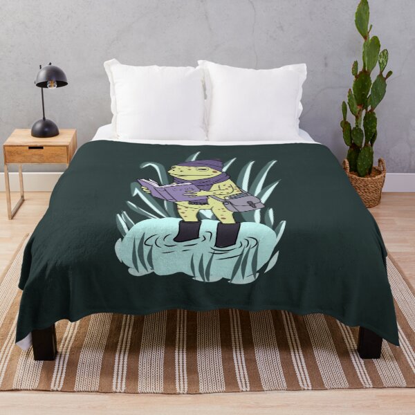Item preview, Frog Reading Book Goblincore Cute Cottagecore Dark Academia Toad designed and sold by LeshanArt.