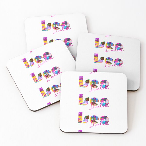 Item preview, Iseo, Brescia, Italy, Italia, colorful typography design for travellers designed and sold by Wanderful-roads.